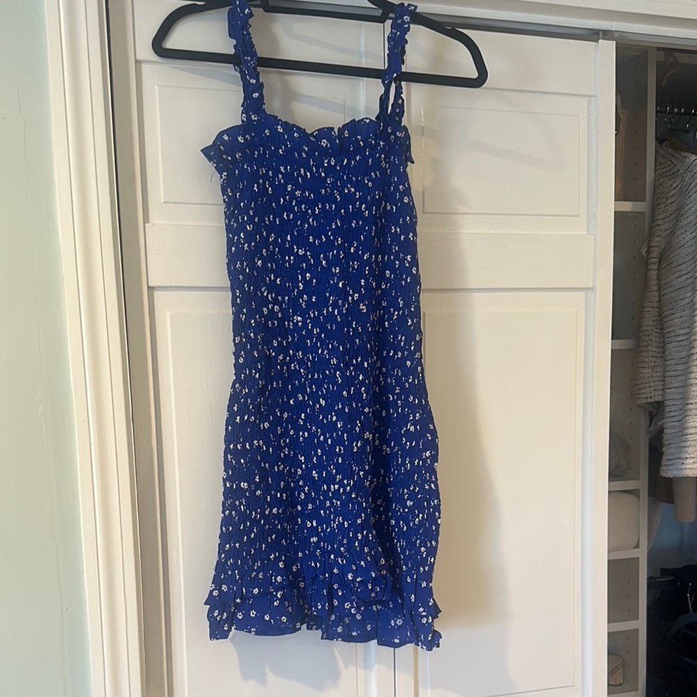 Faithful the Brand Blue Floral Sundress